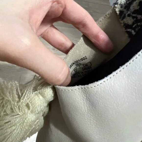 Zara Limited Edition Flat Leather Shoes With Tassels EUR 37 - Picture 9 of 9